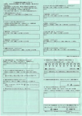 98点「和歌山からお参りに来てくれていましたが、何と丁寧な事とびっくりしてたよ!!」