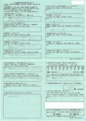 95点「寝室のエアコンが(弱)でも少しうるさかった。」
